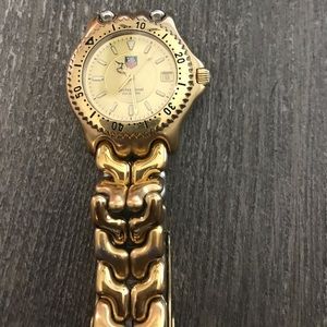 Tag Heuer SEL WG1133 gold watch